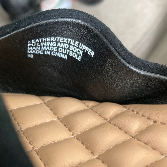 Birdies Black Flats with Geometric Strap Sz 10 - Picture 8 of 9